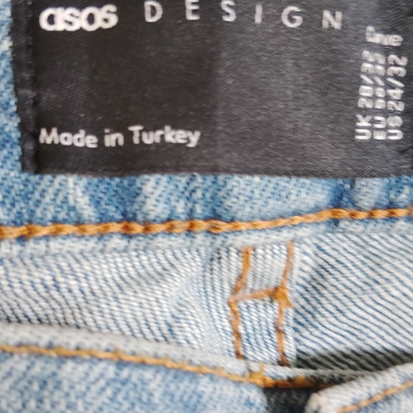 ASOS Blue jeans NWOT - Picture 3 of 3